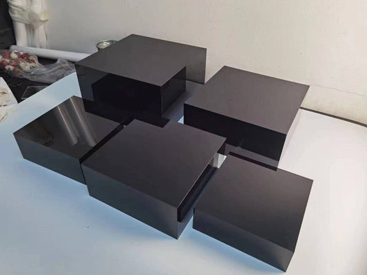 Set of 5 or 10 Food Display Stands, Acrylic Display Boxes, Acrylic Display Stands, Cake Display Stand, Catering Display, Buffet Risers